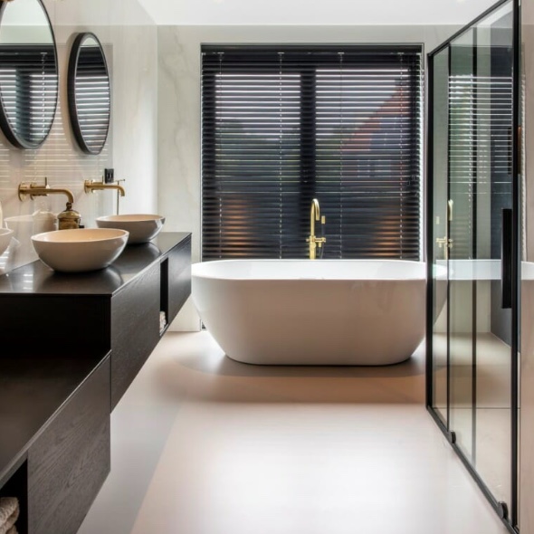 Jaloezie voor de badkamer